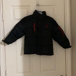U.S. Polo Assn. Boys' Puffer Jacket with hood
